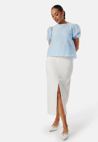 Vipia new midi denim skirt