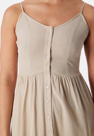 Vipricil strap button dress