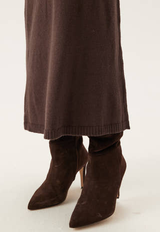 Viril Ankle Knit Skirt