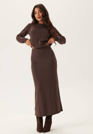 Viril Ankle Knit Skirt