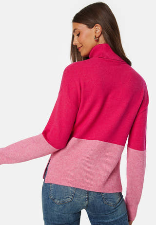 Ril Blocking Roll-NK L/S Knit Top