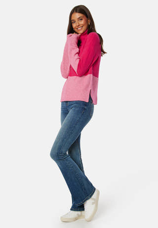 Ril Blocking Roll-NK L/S Knit Top