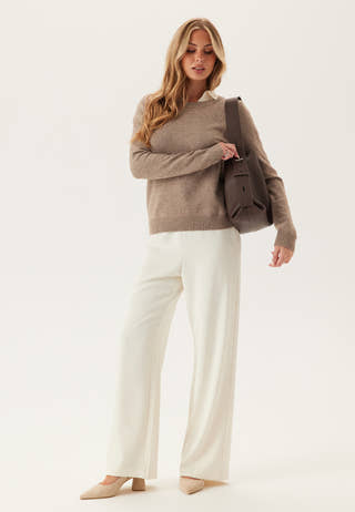 Viril O-neck L/S KNIT TOP