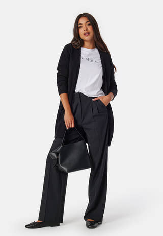 Viril Open L/S Knit Cardigan