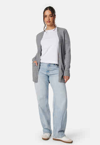 Viril Open L/S Knit Cardigan