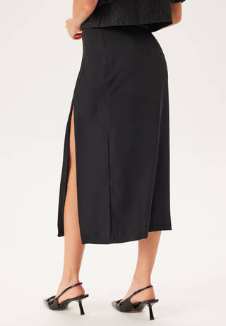 Visivanni Hw Slit Midi Skirt