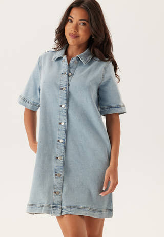 Visol 2/4 SLEEVE BUTTON DRESS