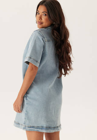Visol 2/4 SLEEVE BUTTON DRESS