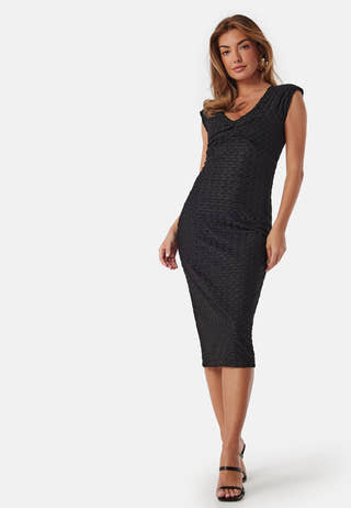 Visolira V-Neck cap sleeve dress
