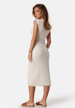 Visolira V-Neck cap sleeve dress