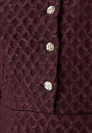 Vitaliama L/S JAQCUARD DRESS