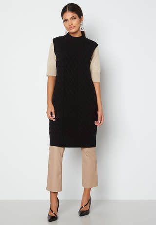 Zuri Cable S/L Knit Vest Dress