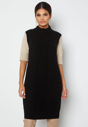 Zuri Cable S/L Knit Vest Dress
