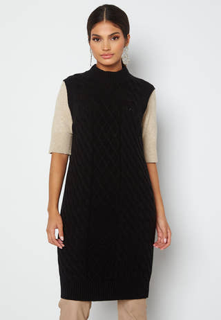 Zuri Cable S/L Knit Vest Dress