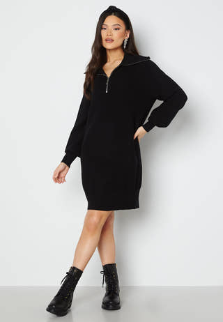 Dalma LS Zip Knit Dress