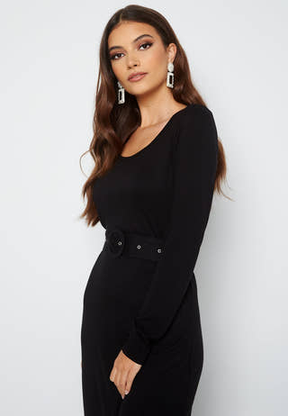 Elle LS Ankle Dress