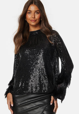 Flow Sequin LS Top