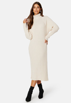 Mavi Knit Midi Rollneck Dress