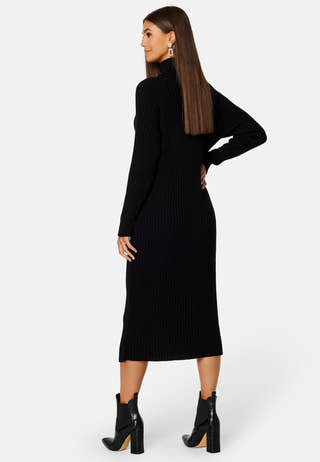 Mavi Knit Midi Rollneck Dress