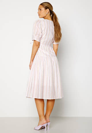 Prisma 2/4 Wrap Midi Dress