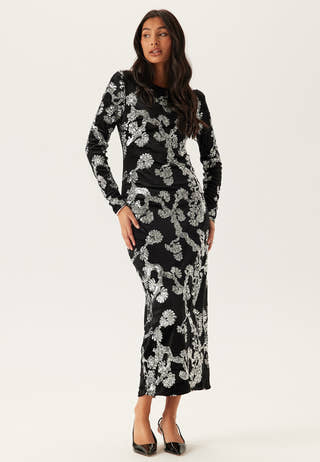Yasflorana Ls Long Dress