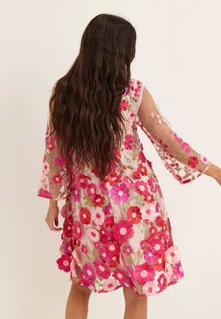 Yasflowering 3/4 DRESS