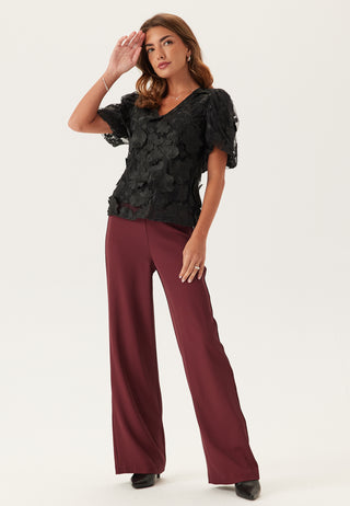 Yasflowering Ss V-neck Top