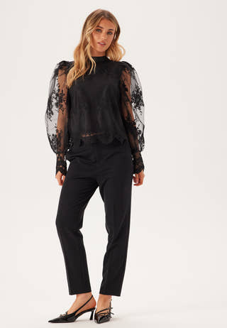 Yaslisa Ls Lace Top W Lining