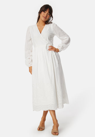 Yasluma LS Long Wrap Dress