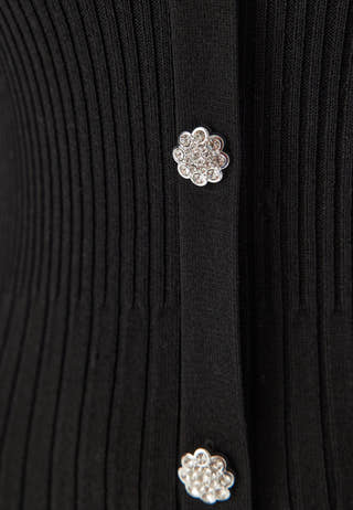 Yasmikke Ls Midi Knit Dress S.