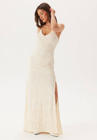 Yasmira Strap Train Dress