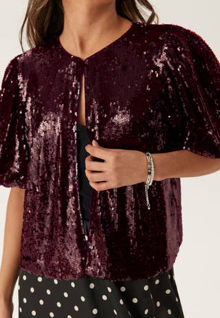 Yasroyalina 2/4 SEQUIN TOP