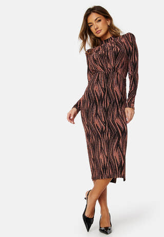 Yen LS Midi Dress