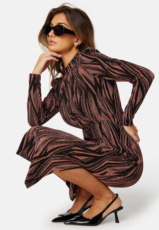Yen LS Midi Dress